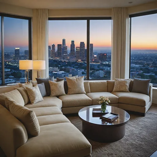 Experience spacious comfort: 2 bedroom hotel suites in Los Angeles for extended stays
