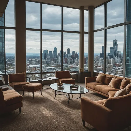 Experience elevated comfort at convention center lux suites by Barsala in Seattle