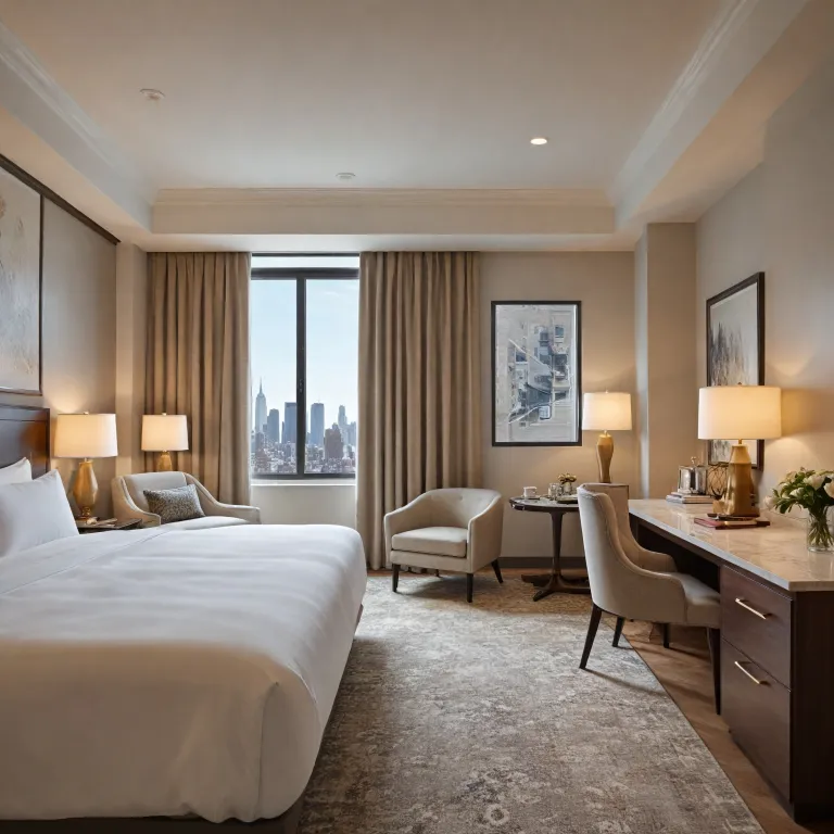 Elegant hotels in NYC with 2 queen beds for extended premium stays