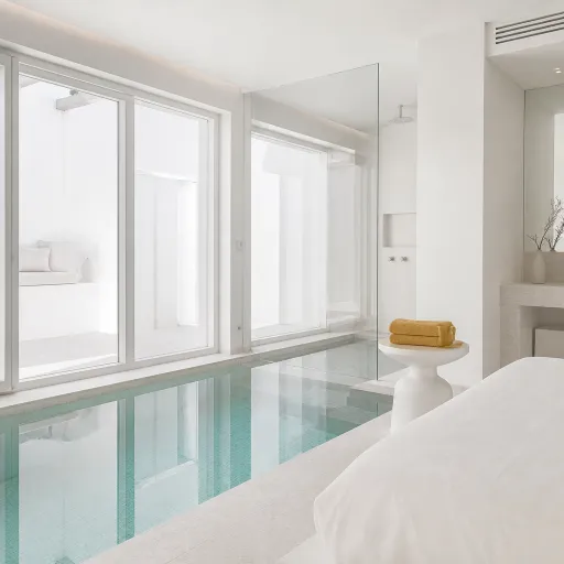 Elevated stays with a private pool in your hotel room
